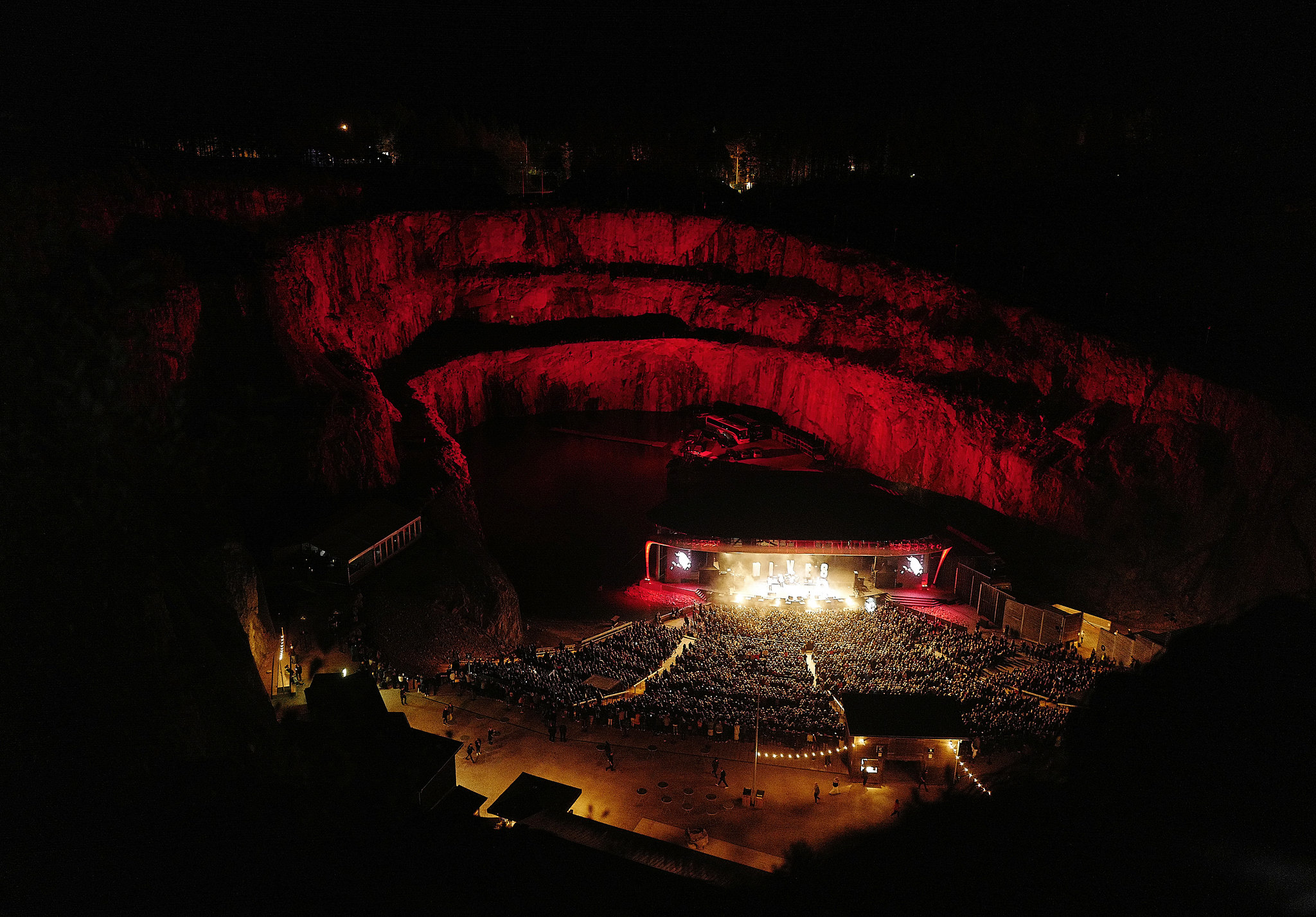 Dalhalla konsertarena i Dalarna